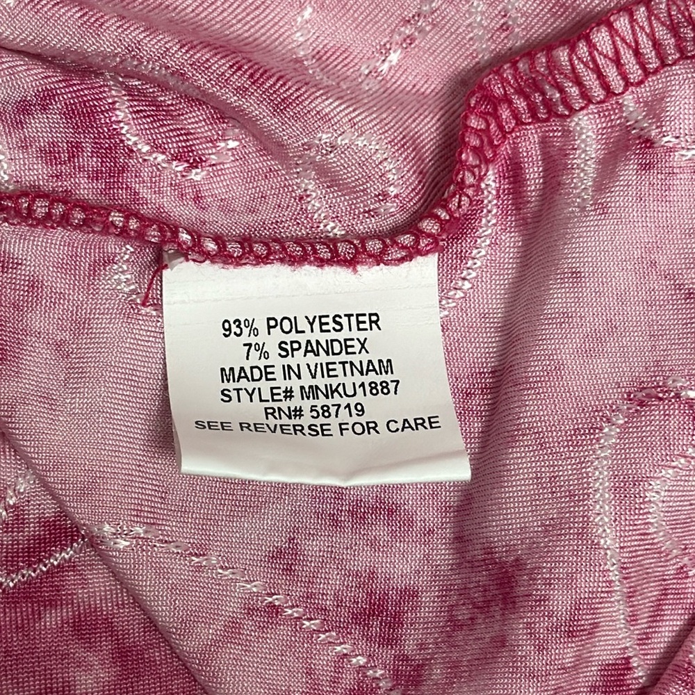 Woman’s L top by Notations. Fuchsia. 3/4 Sleeve. Never worn. - Picture 7 of 9